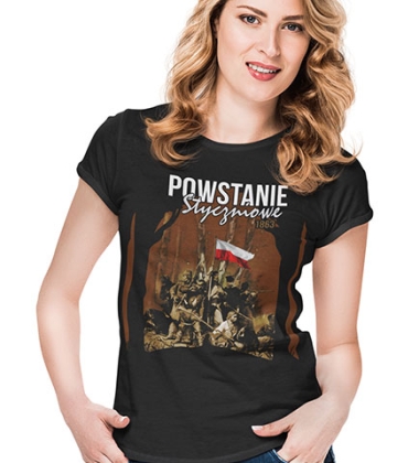 DAMSKA KOSZULKA TERMOAKTYWNA POWSTANIE STYCZNIOWE